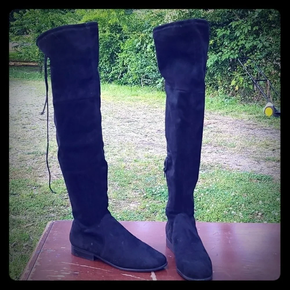 Gianna Bini Long black knee high boots